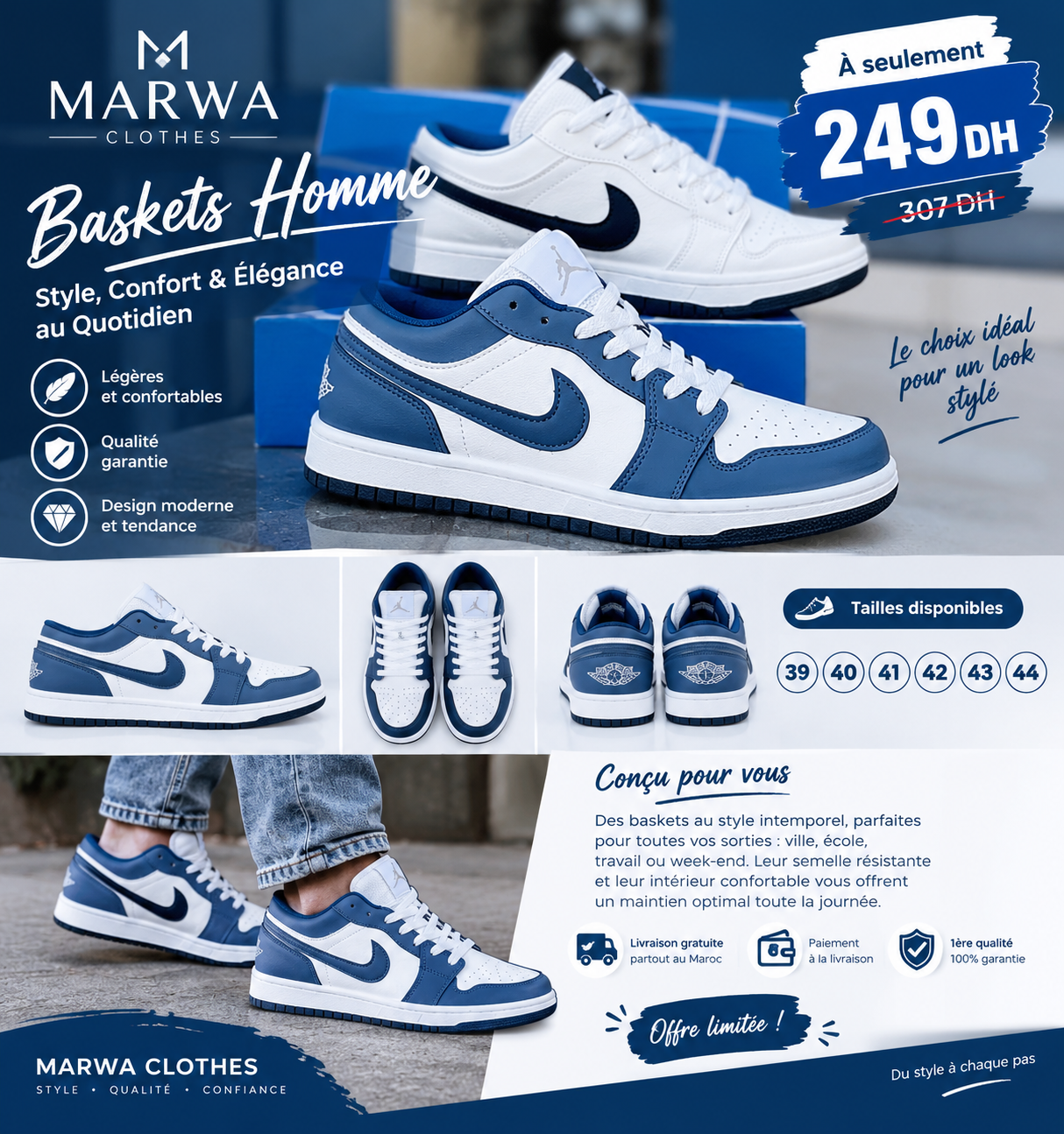 Baskets Homme – Style & Confort au Quotidien